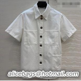 Grade Design Chanel Cotton Shirt CH042306 White 2026