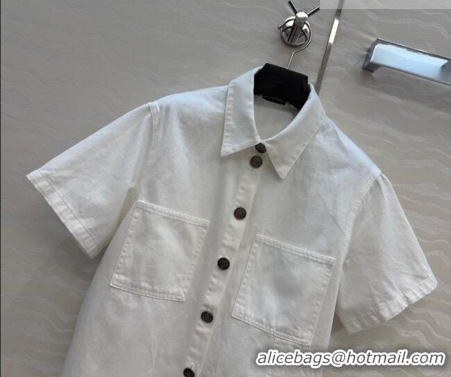 Grade Design Chanel Cotton Shirt CH042306 White 2026