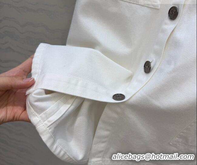 Grade Design Chanel Cotton Shirt CH042306 White 2026