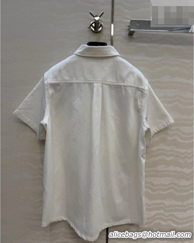 Grade Design Chanel Cotton Shirt CH042306 White 2026
