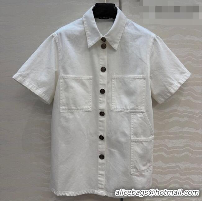 Grade Design Chanel Cotton Shirt CH042306 White 2026