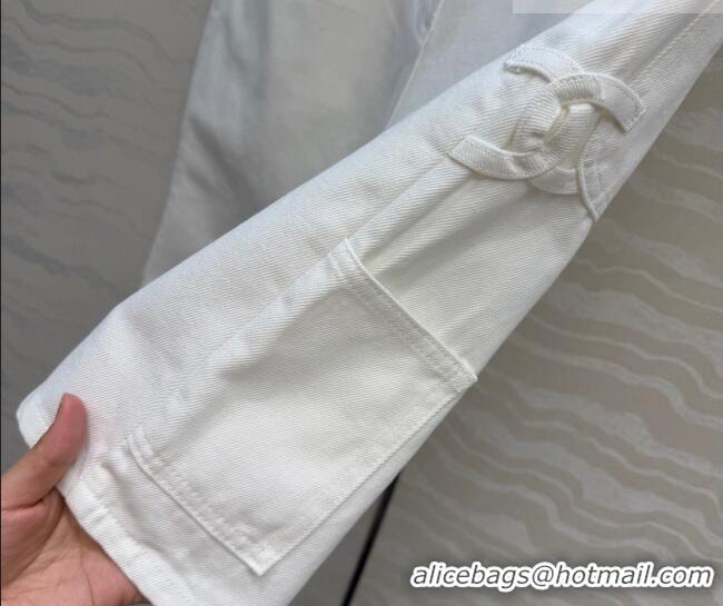 Grade Inexpensive Chanel Cotton Shorts CH042306 White 2026