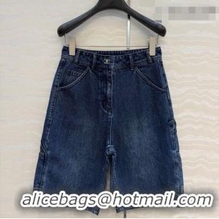 Top Grade Chanel Cotton Denim Shorts CH042306 Blue 2026