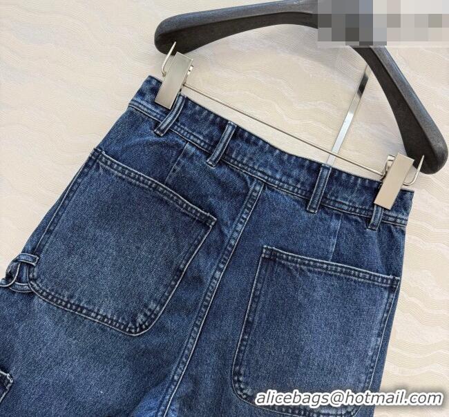 Top Grade Chanel Cotton Denim Shorts CH042306 Blue 2026