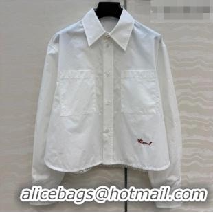 Luxury Classic Chanel Cotton Shirt CH042307 White 2026