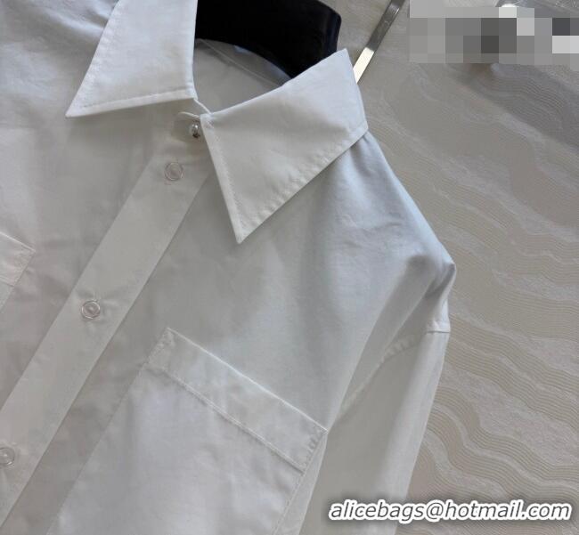 Luxury Classic Chanel Cotton Shirt CH042307 White 2026