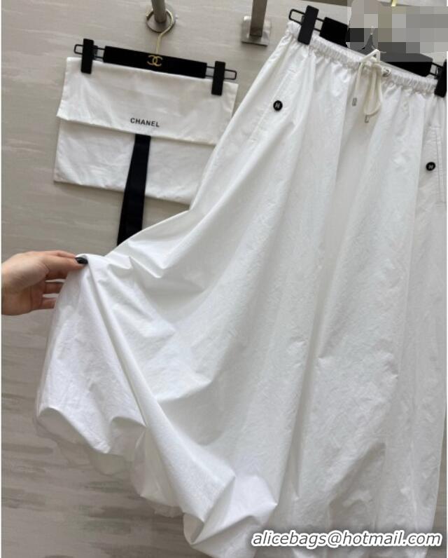 Grade Quality Discount Chanel Skirt CH042312 White 2026