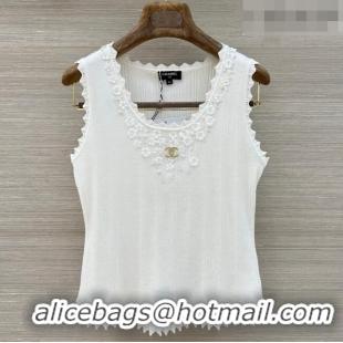 Most Popular Chanel Bloom Vest CH042321 White 2026