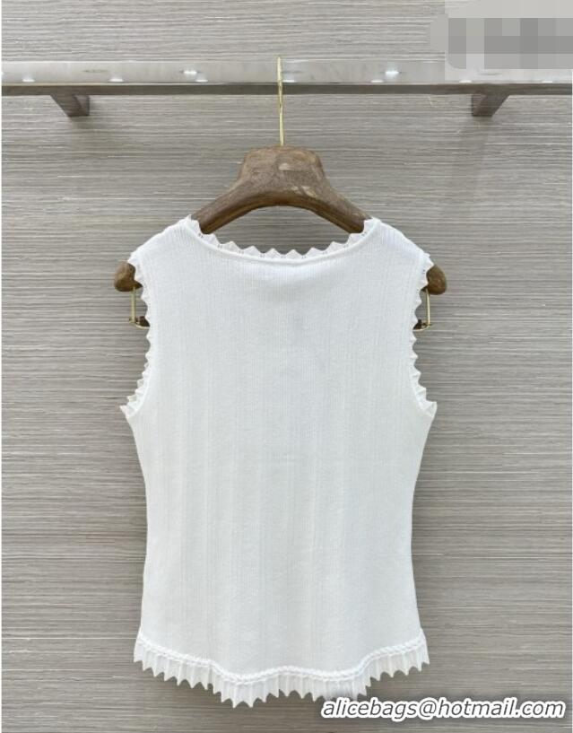 Most Popular Chanel Bloom Vest CH042321 White 2026