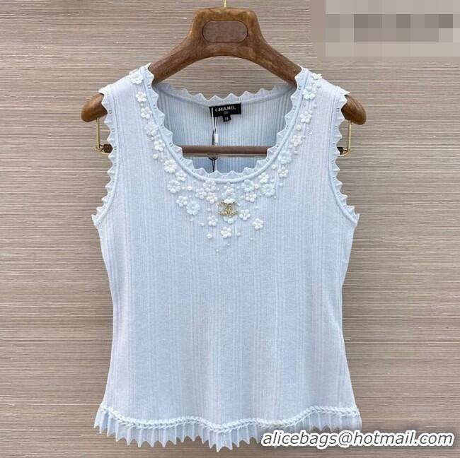 Buy Classic Discount Chanel Bloom Vest CH042321 Blue 2026