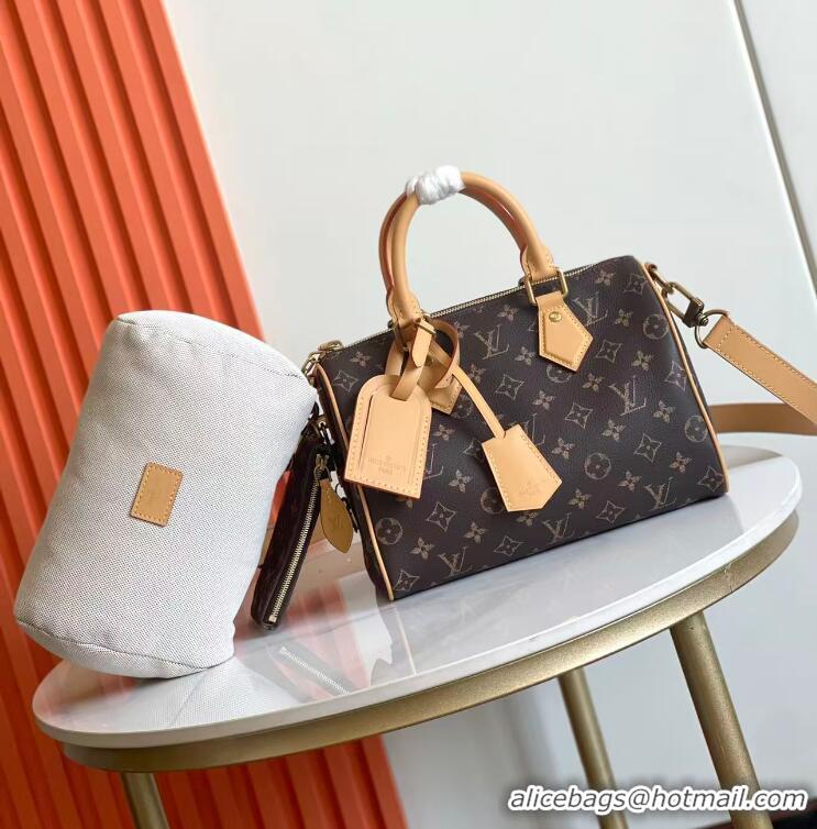 New Design Louis Vuitton Monogram Canvas Speedy 25 Bandoulière Reversible M2A454 Fall-Winter 2026