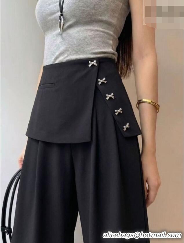 Buy Inexpensive Dior Bow Pants DR032402 Black 2026