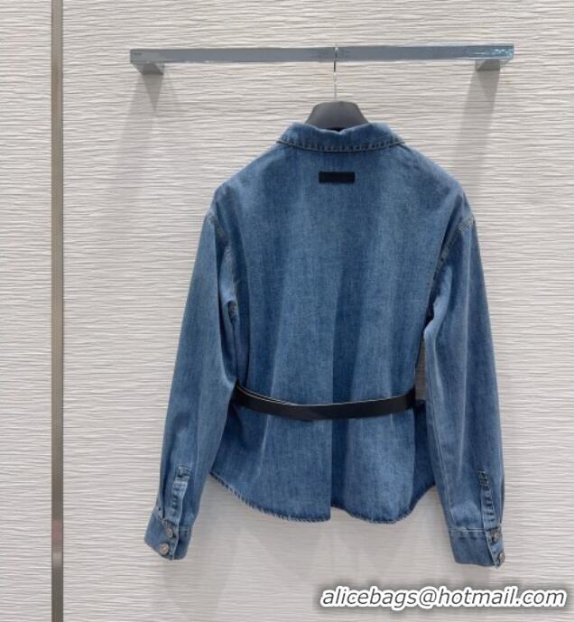 Buy Promotional Dior Denim Jacket DR032420 Blue 2026