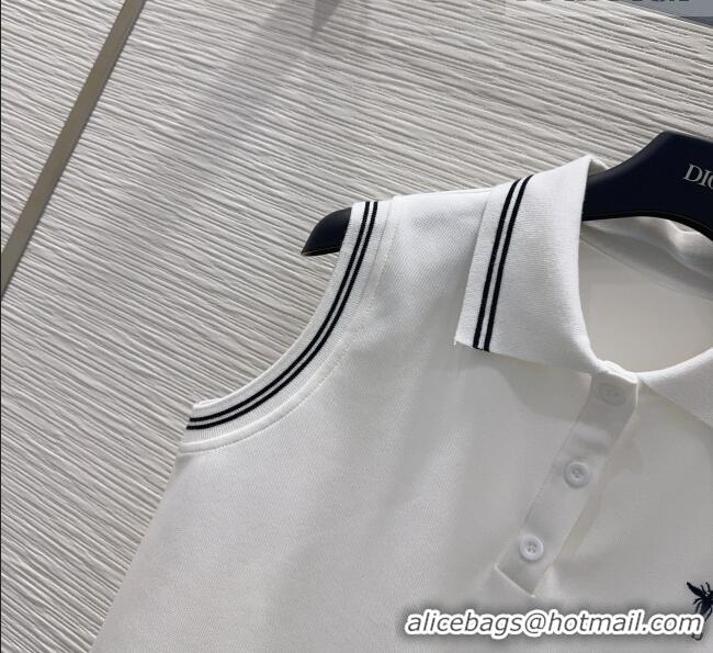 Famous Brand Dior Vest and Skirt Set DR032415 White 2026