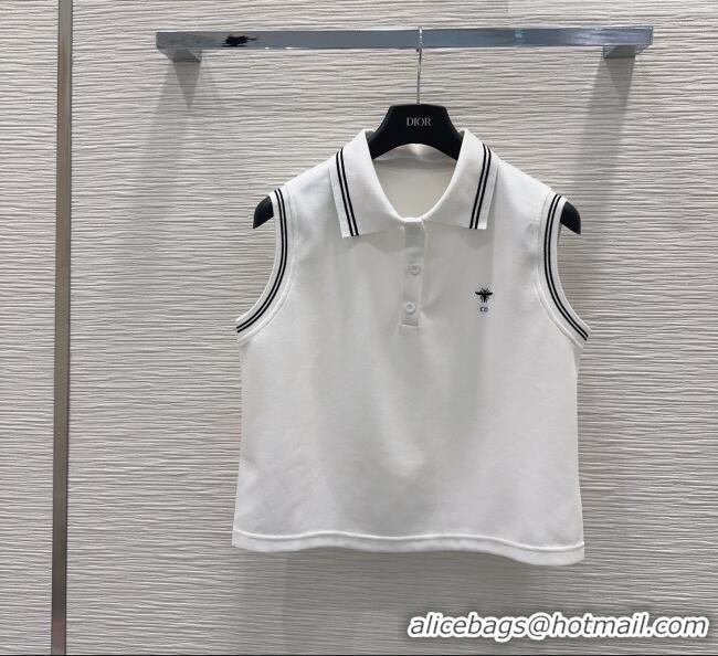 Famous Brand Dior Vest and Skirt Set DR032415 White 2026