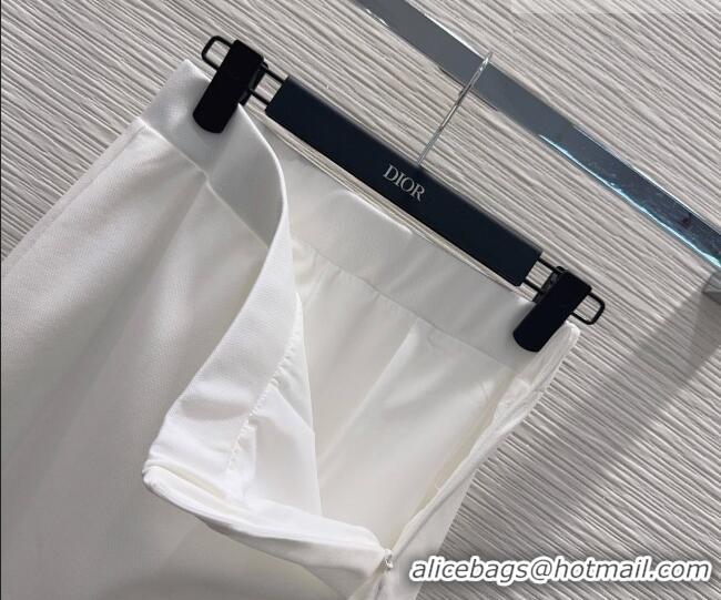 Famous Brand Dior Vest and Skirt Set DR032415 White 2026