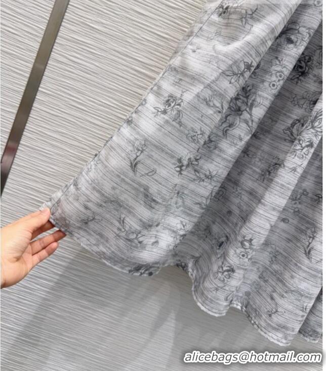 Good Quality Discount Dior Printed Skirt DR032423 Grey 2026
