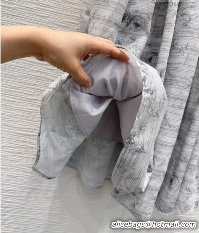 Good Quality Discount Dior Printed Skirt DR032423 Grey 2026
