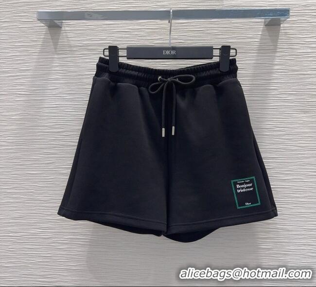Unique Grade Dior Cotton T-Shirt and Shorts Set DR032501 Black 2026