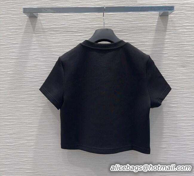 Unique Grade Dior Cotton T-Shirt and Shorts Set DR032501 Black 2026