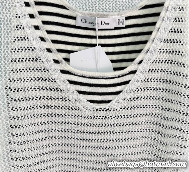 Famous Brand Dior Mesh Vest DR032503 White 2026