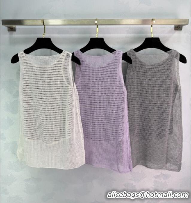 Famous Brand Dior Mesh Vest DR032503 White 2026