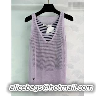 Reasonable Price Dior Mesh Vest DR032503 Purple 2026