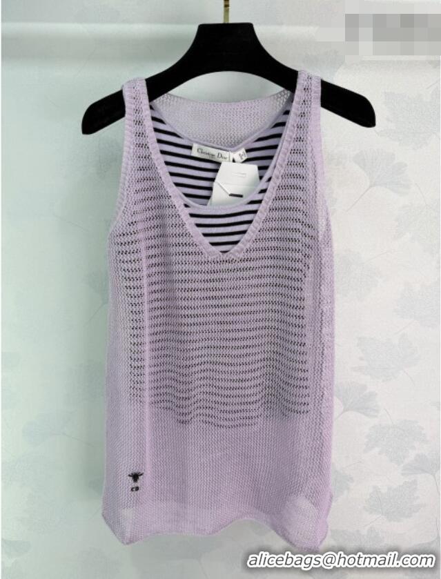 Reasonable Price Dior Mesh Vest DR032503 Purple 2026