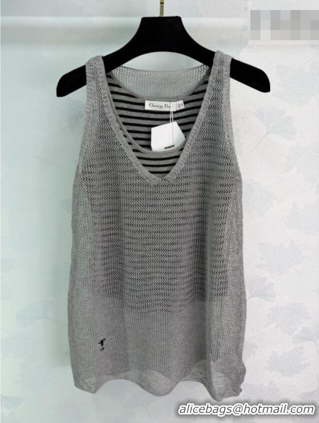 Trendy Design Dior Mesh Vest DR032503 Grey 2026