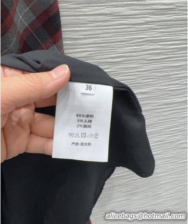Famous Brand Dior Long Dress with Neck Bow DR032504 Black 2026