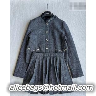 Good Looking Dior Wool Jacket and Skirt Set DR032517 2026