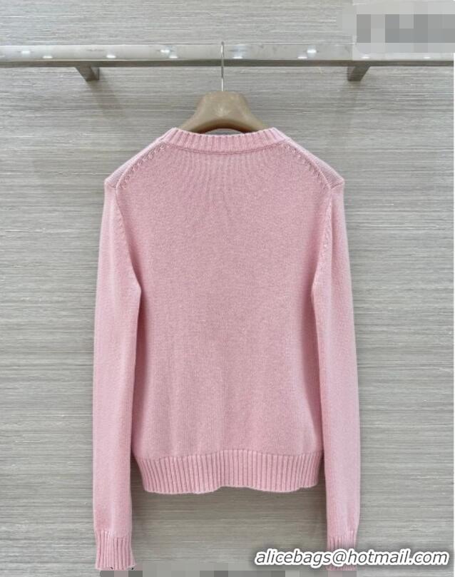 Good Product Dior Cashmere Sweater DR032539 Pink 2026