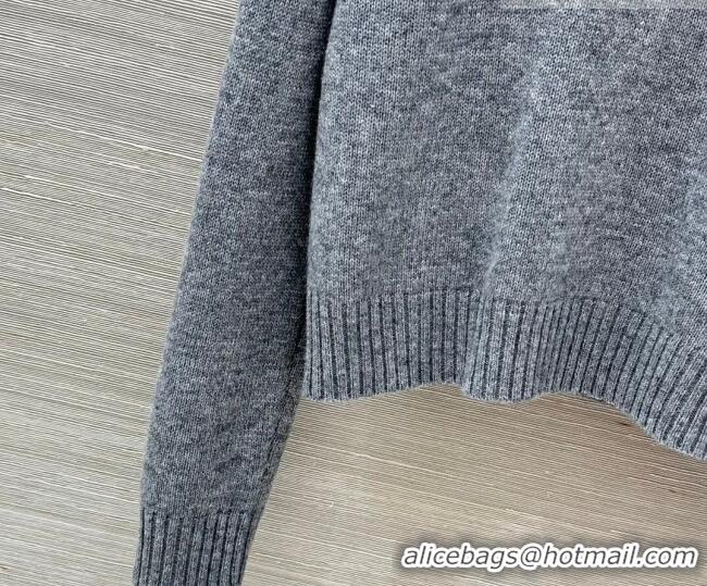 High Quality Dior Cashmere Sweater DR032539 Grey 2026