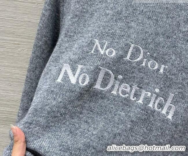 High Quality Dior Cashmere Sweater DR032539 Grey 2026