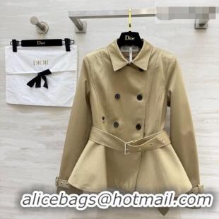 Buy Inexpensive Dior Short Coat DR032544 Khaki 2026