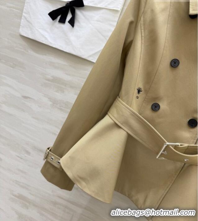Buy Inexpensive Dior Short Coat DR032544 Khaki 2026