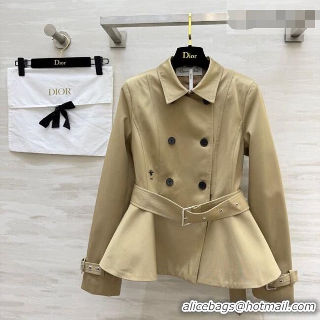 Buy Inexpensive Dior Short Coat DR032544 Khaki 2026