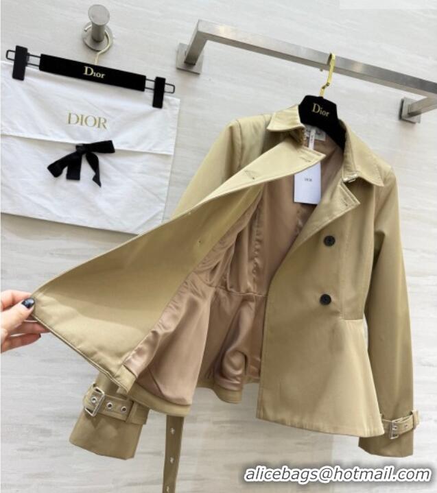Buy Inexpensive Dior Short Coat DR032544 Khaki 2026