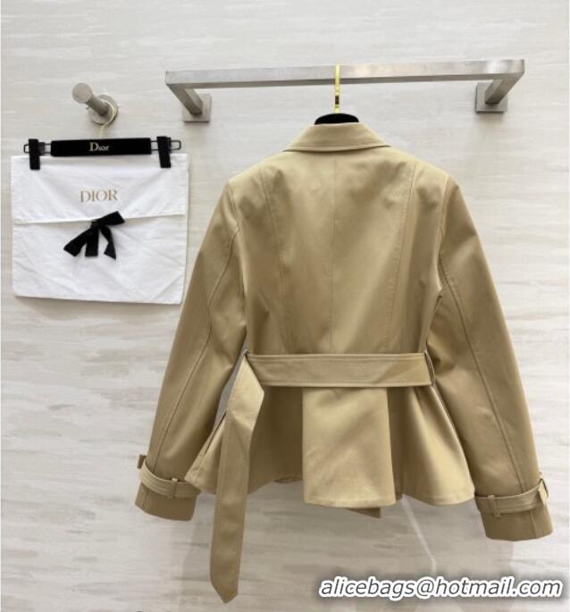 Buy Inexpensive Dior Short Coat DR032544 Khaki 2026