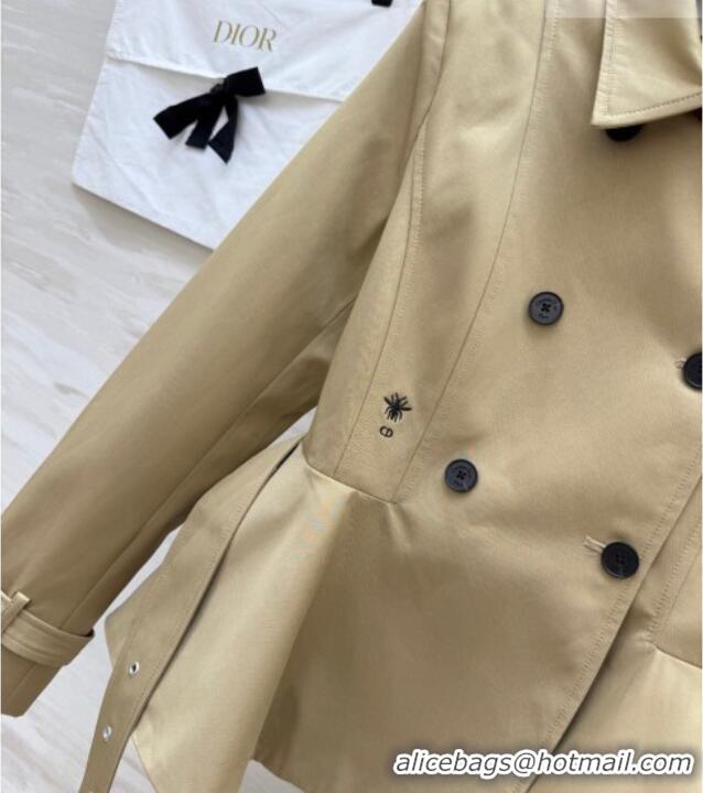 Buy Inexpensive Dior Short Coat DR032544 Khaki 2026