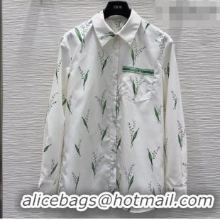 Famous Brand Inexpensive Dior Shirt D041013 White/Green 2026