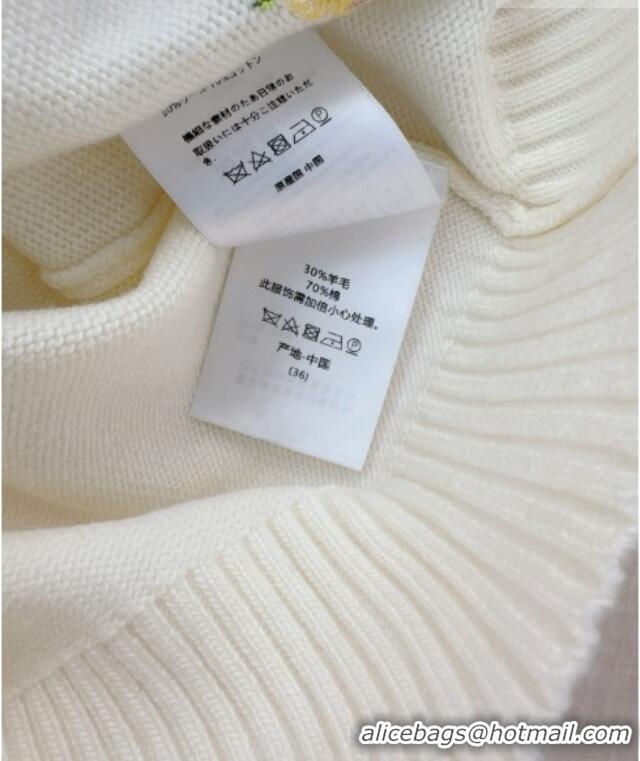 Unique Grade Dior Short-Sleeved Sweater D041113 White 2026