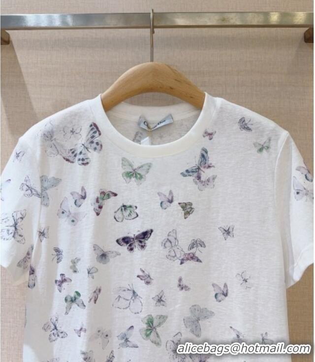 Best Grade Dior Cotton T-shirt D041123 White 2026