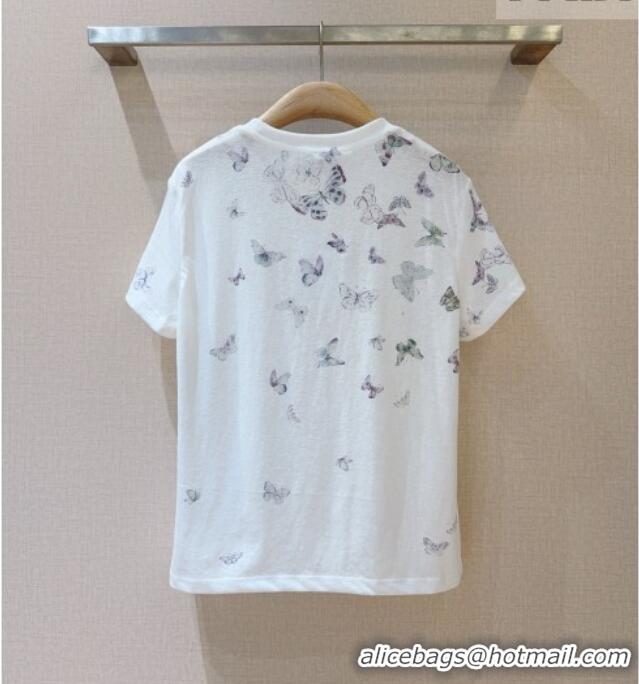 Best Grade Dior Cotton T-shirt D041123 White 2026