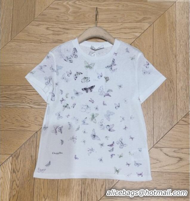 Best Grade Dior Cotton T-shirt D041123 White 2026