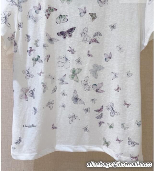 Best Grade Dior Cotton T-shirt D041123 White 2026