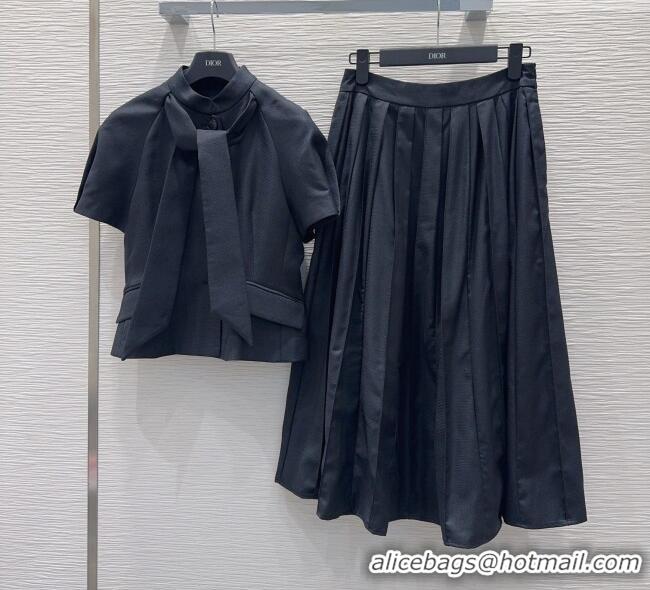 Big Discount Dior Skirt D041411 Black 2026