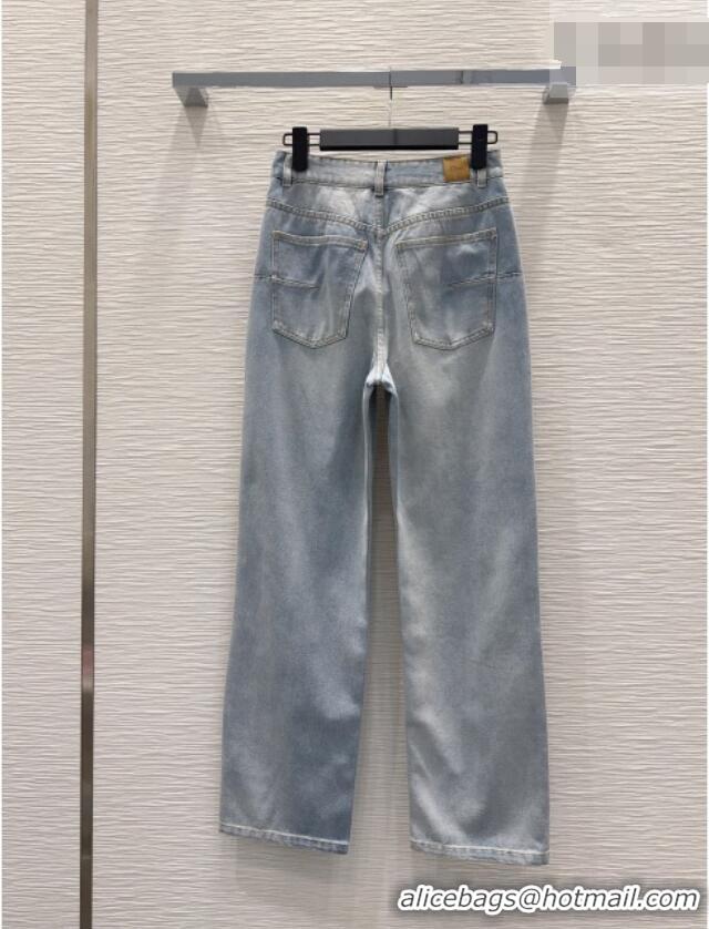 Inexpensive Dior Jeans in Light Blue Cotton Denim D041418 2026