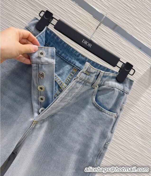 Inexpensive Dior Jeans in Light Blue Cotton Denim D041418 2026