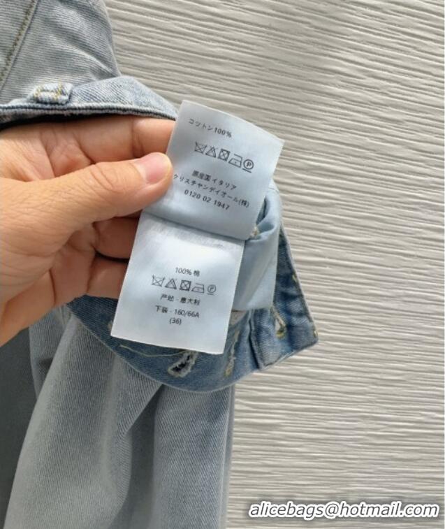 Inexpensive Dior Jeans in Light Blue Cotton Denim D041418 2026
